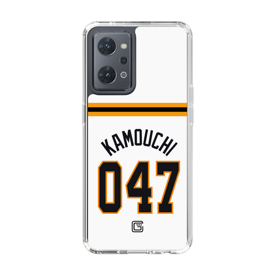 スリムプロテクションケース［ 読売ジャイアンツ - #047 KAMOUCHI - ホーム ］