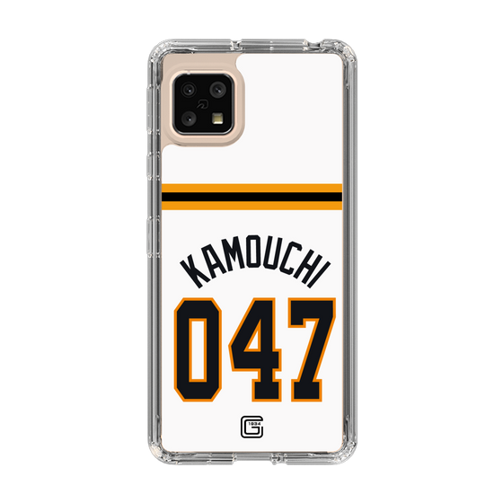 スリムプロテクションケース［ 読売ジャイアンツ - #047 KAMOUCHI - ホーム ］