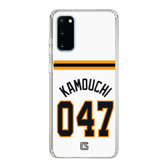 スリムプロテクションケース［ 読売ジャイアンツ - #047 KAMOUCHI - ホーム ］