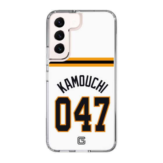 スリムプロテクションケース［ 読売ジャイアンツ - #047 KAMOUCHI - ホーム ］