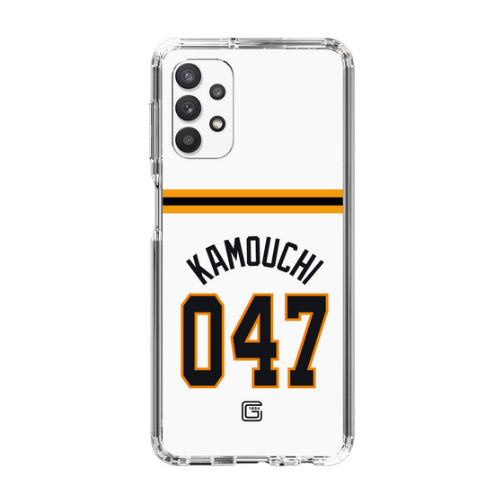 スリムプロテクションケース［ 読売ジャイアンツ - #047 KAMOUCHI - ホーム ］