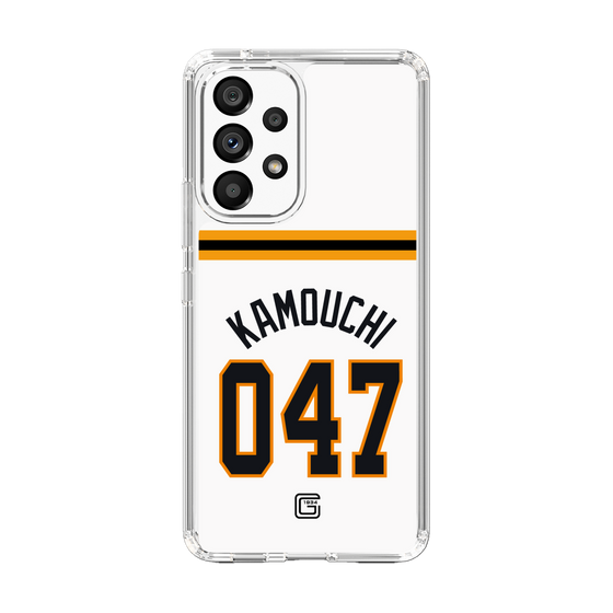 スリムプロテクションケース［ 読売ジャイアンツ - #047 KAMOUCHI - ホーム ］