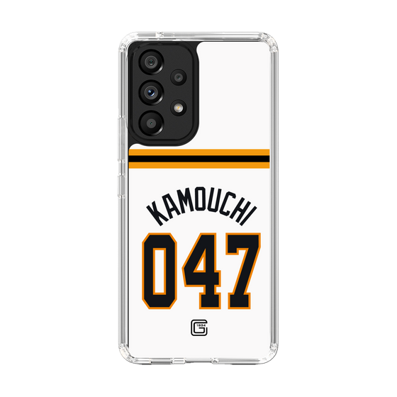 スリムプロテクションケース［ 読売ジャイアンツ - #047 KAMOUCHI - ホーム ］