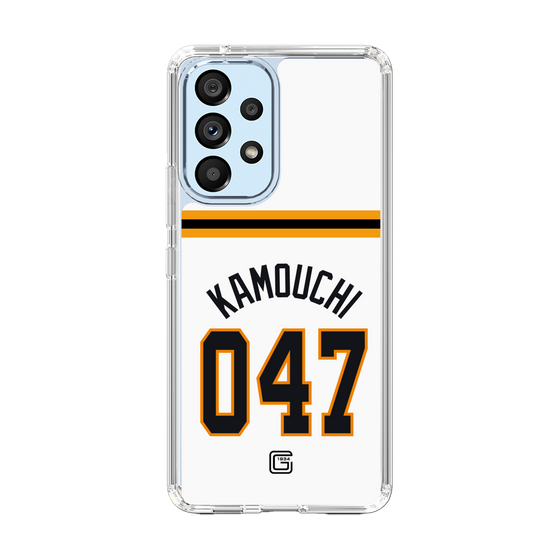 スリムプロテクションケース［ 読売ジャイアンツ - #047 KAMOUCHI - ホーム ］