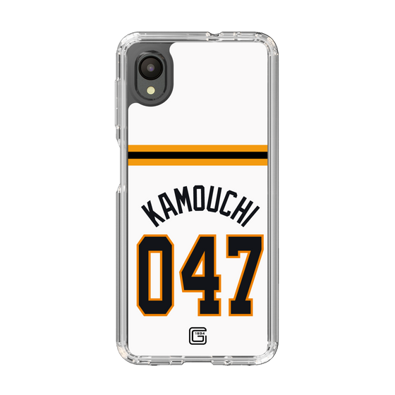 スリムプロテクションケース［ 読売ジャイアンツ - #047 KAMOUCHI - ホーム ］