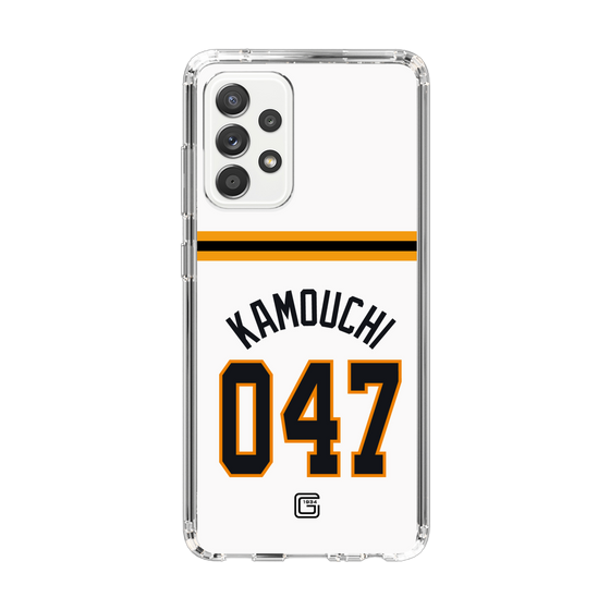 スリムプロテクションケース［ 読売ジャイアンツ - #047 KAMOUCHI - ホーム ］