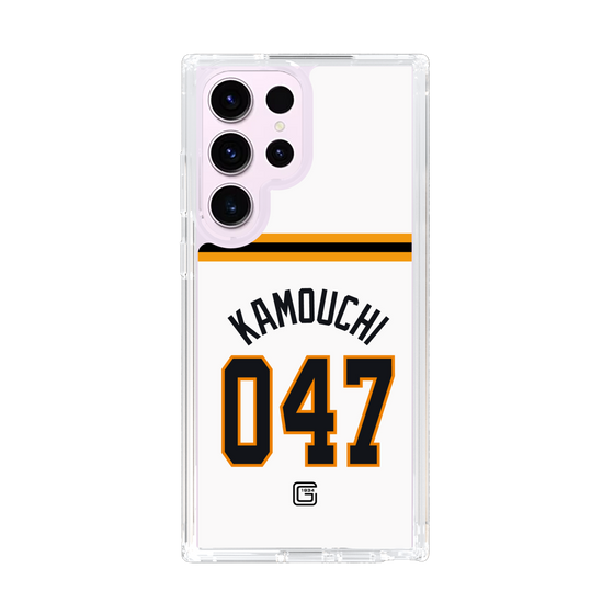 スリムプロテクションケース［ 読売ジャイアンツ - #047 KAMOUCHI - ホーム ］