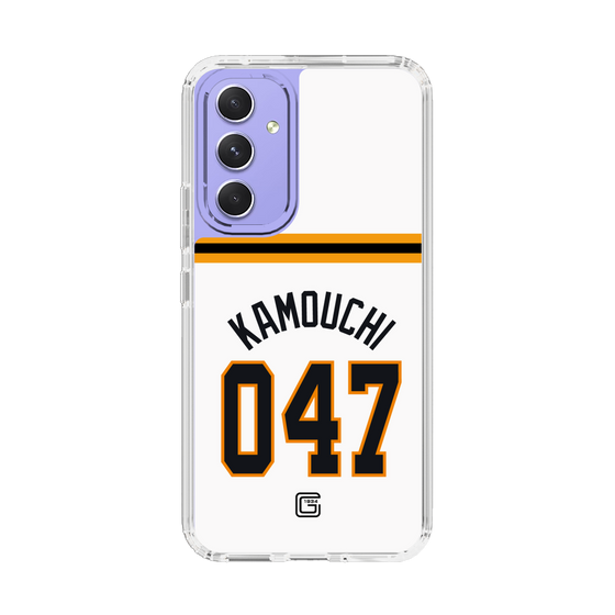 スリムプロテクションケース［ 読売ジャイアンツ - #047 KAMOUCHI - ホーム ］