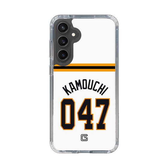 スリムプロテクションケース［ 読売ジャイアンツ - #047 KAMOUCHI - ホーム ］