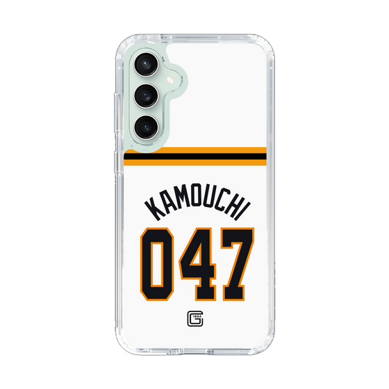 スリムプロテクションケース［ 読売ジャイアンツ - #047 KAMOUCHI - ホーム ］