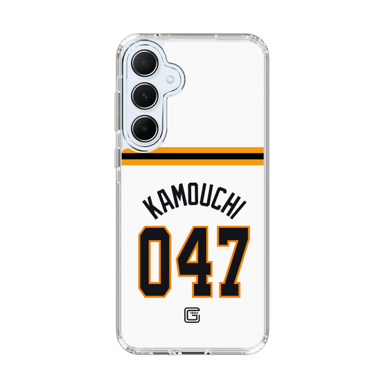 スリムプロテクションケース［ 読売ジャイアンツ - #047 KAMOUCHI - ホーム ］