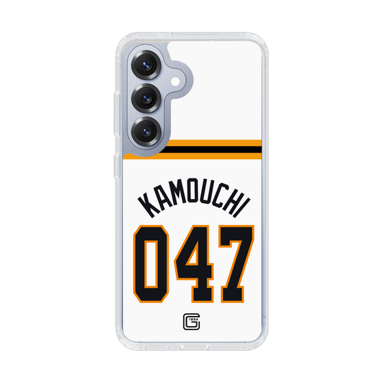 スリムプロテクションケース［ 読売ジャイアンツ - #047 KAMOUCHI - ホーム ］