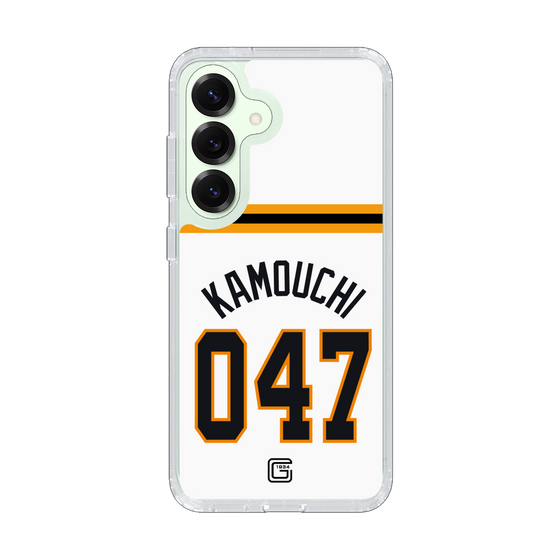 スリムプロテクションケース［ 読売ジャイアンツ - #047 KAMOUCHI - ホーム ］