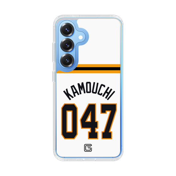 スリムプロテクションケース［ 読売ジャイアンツ - #047 KAMOUCHI - ホーム ］