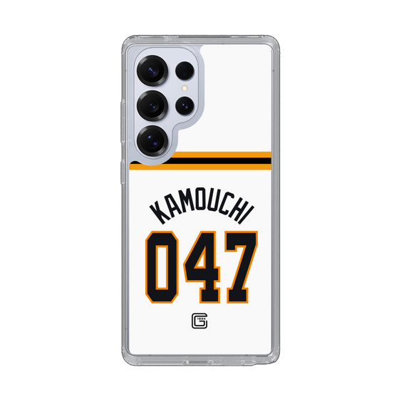 スリムプロテクションケース［ 読売ジャイアンツ - #047 KAMOUCHI - ホーム ］