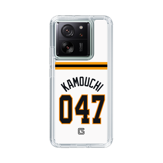 スリムプロテクションケース［ 読売ジャイアンツ - #047 KAMOUCHI - ホーム ］