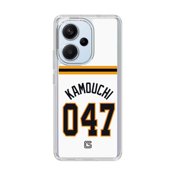 スリムプロテクションケース［ 読売ジャイアンツ - #047 KAMOUCHI - ホーム ］