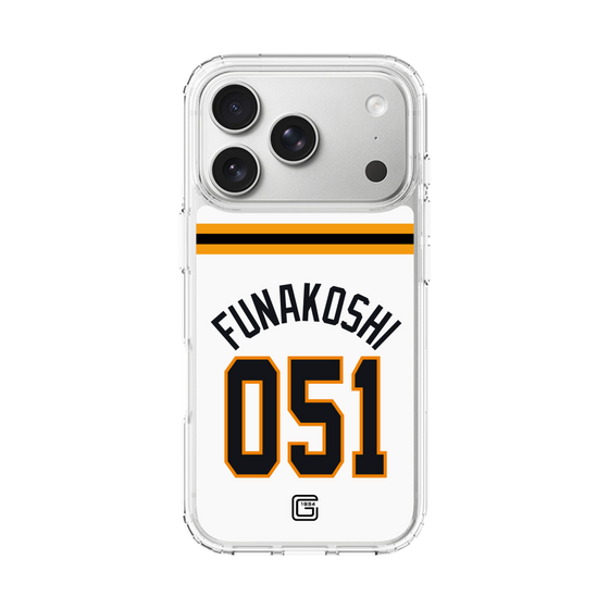 スリムプロテクションケース［ 読売ジャイアンツ - #051 FUNAKOSHI - ホーム ］