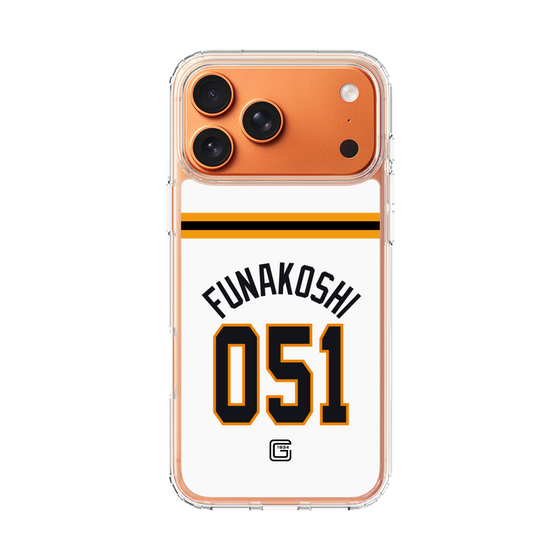 スリムプロテクションケース［ 読売ジャイアンツ - #051 FUNAKOSHI - ホーム ］