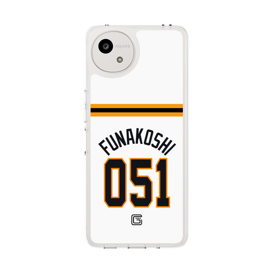 スリムプロテクションケース［ 読売ジャイアンツ - #051 FUNAKOSHI - ホーム ］