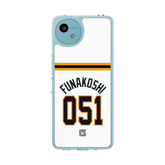 スリムプロテクションケース［ 読売ジャイアンツ - #051 FUNAKOSHI - ホーム ］