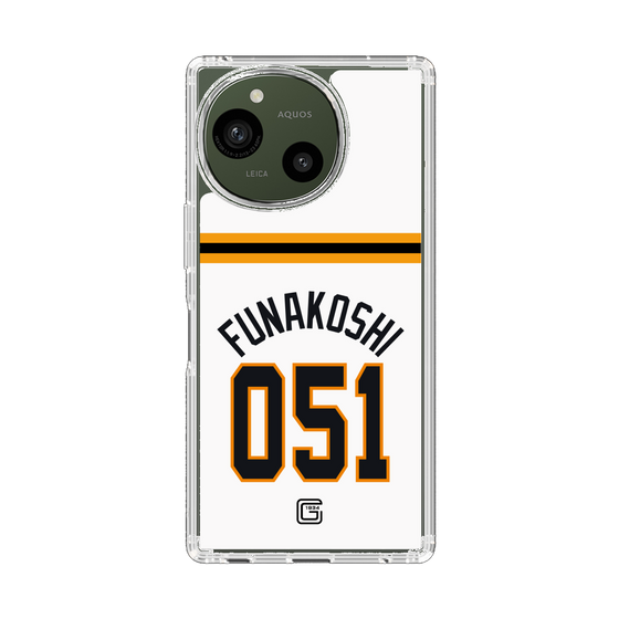 スリムプロテクションケース［ 読売ジャイアンツ - #051 FUNAKOSHI - ホーム ］