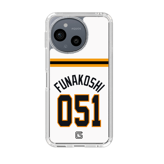スリムプロテクションケース［ 読売ジャイアンツ - #051 FUNAKOSHI - ホーム ］