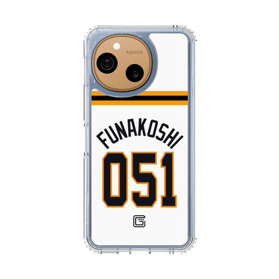 スリムプロテクションケース［ 読売ジャイアンツ - #051 FUNAKOSHI - ホーム ］