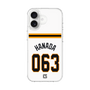 スリムプロテクションケース［ 読売ジャイアンツ - #063 HANADA - ホーム ］