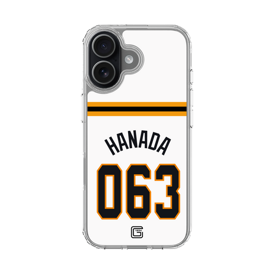 スリムプロテクションケース［ 読売ジャイアンツ - #063 HANADA - ホーム ］