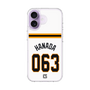 スリムプロテクションケース［ 読売ジャイアンツ - #063 HANADA - ホーム ］