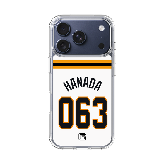 スリムプロテクションケース［ 読売ジャイアンツ - #063 HANADA - ホーム ］