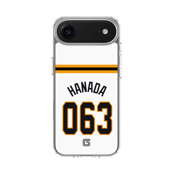 スリムプロテクションケース［ 読売ジャイアンツ - #063 HANADA - ホーム ］