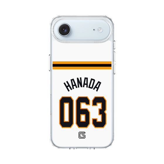スリムプロテクションケース［ 読売ジャイアンツ - #063 HANADA - ホーム ］