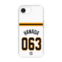 スリムプロテクションケース［ 読売ジャイアンツ - #063 HANADA - ホーム ］