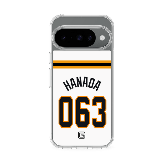 スリムプロテクションケース［ 読売ジャイアンツ - #063 HANADA - ホーム ］