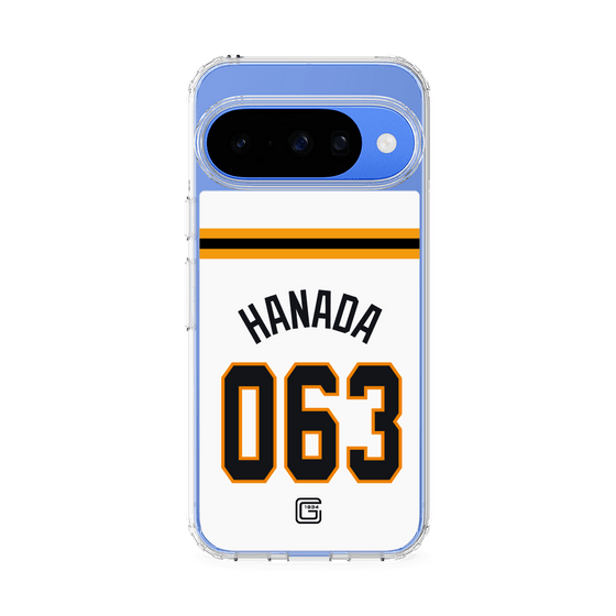 スリムプロテクションケース［ 読売ジャイアンツ - #063 HANADA - ホーム ］