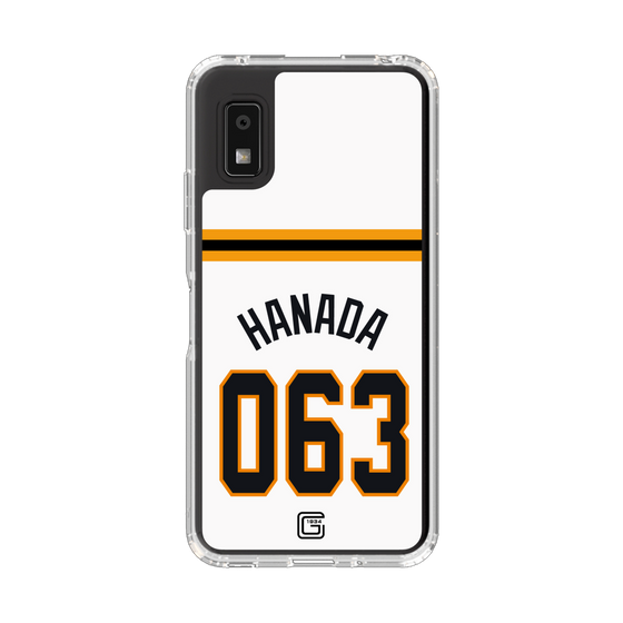 スリムプロテクションケース［ 読売ジャイアンツ - #063 HANADA - ホーム ］