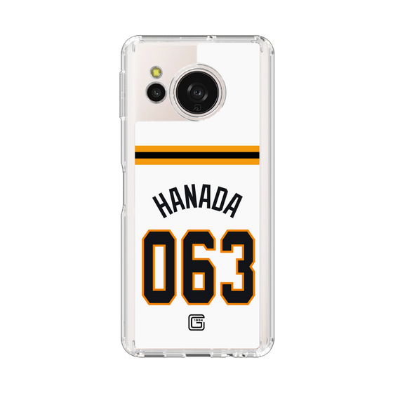 スリムプロテクションケース［ 読売ジャイアンツ - #063 HANADA - ホーム ］