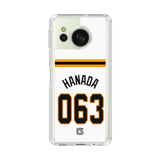 スリムプロテクションケース［ 読売ジャイアンツ - #063 HANADA - ホーム ］