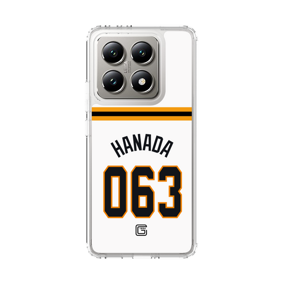 スリムプロテクションケース［ 読売ジャイアンツ - #063 HANADA - ホーム ］