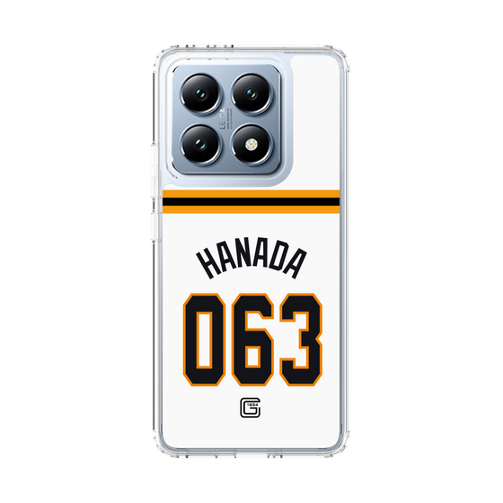スリムプロテクションケース［ 読売ジャイアンツ - #063 HANADA - ホーム ］