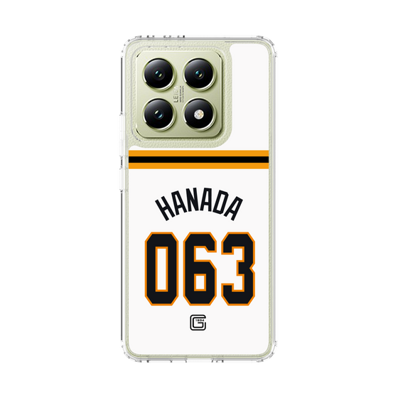 スリムプロテクションケース［ 読売ジャイアンツ - #063 HANADA - ホーム ］