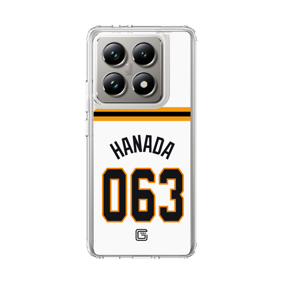 スリムプロテクションケース［ 読売ジャイアンツ - #063 HANADA - ホーム ］