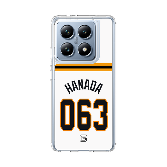スリムプロテクションケース［ 読売ジャイアンツ - #063 HANADA - ホーム ］