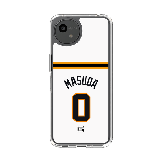 スリムプロテクションケース［ 読売ジャイアンツ - #0 MASUDA - ホーム ］