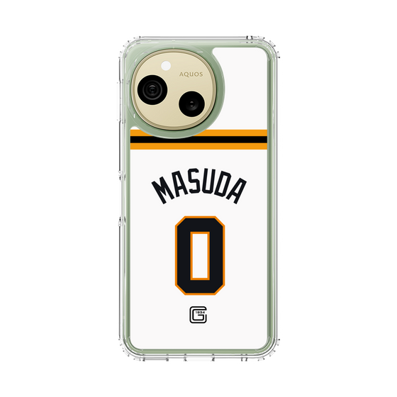 スリムプロテクションケース［ 読売ジャイアンツ - #0 MASUDA - ホーム ］