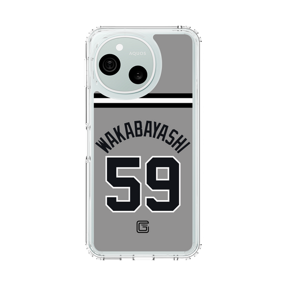 スリムプロテクションケース［ 読売ジャイアンツ - #59 WAKABAYASHI - ホーム ］