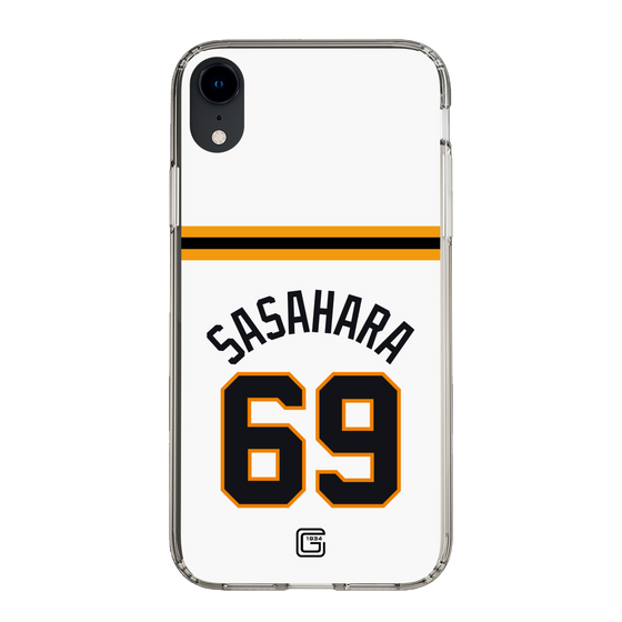 スリムプロテクションケース［ 読売ジャイアンツ - #69 SASAHARA - ホーム ］