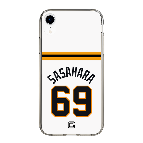 スリムプロテクションケース［ 読売ジャイアンツ - #69 SASAHARA - ホーム ］